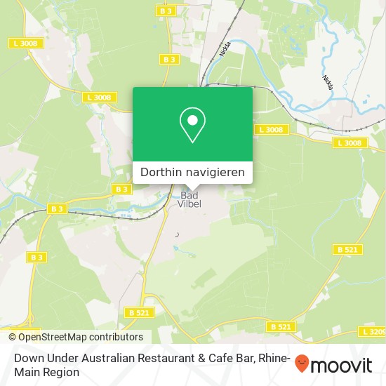 Down Under Australian Restaurant & Cafe Bar Karte