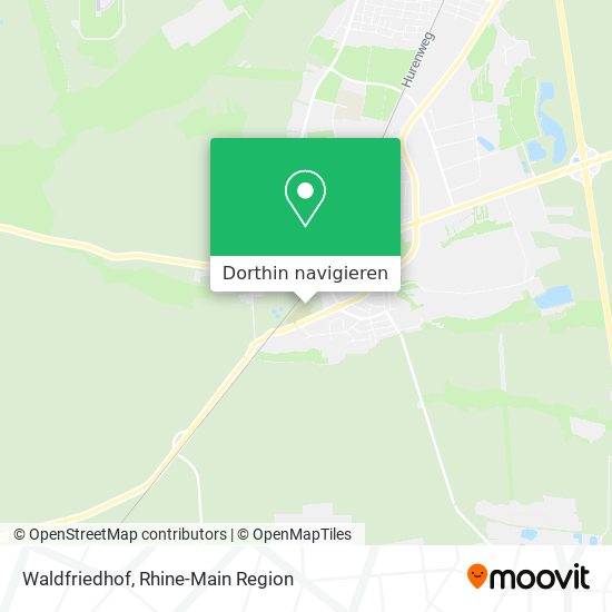 Waldfriedhof Karte