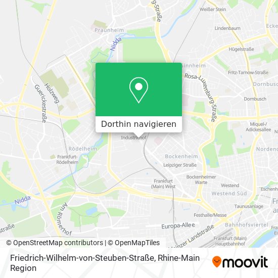 Friedrich-Wilhelm-von-Steuben-Straße Karte