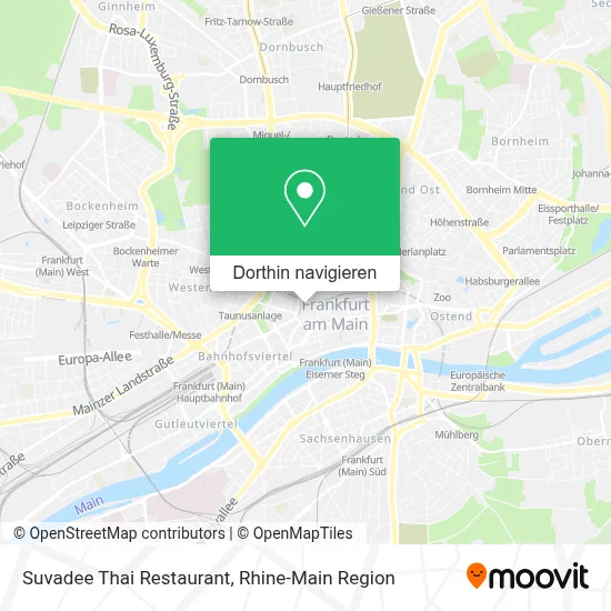 Suvadee Thai Restaurant Karte