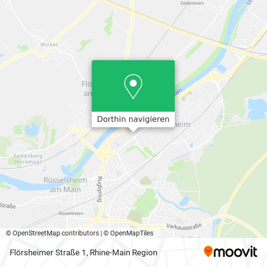 Flörsheimer Straße 1 Karte