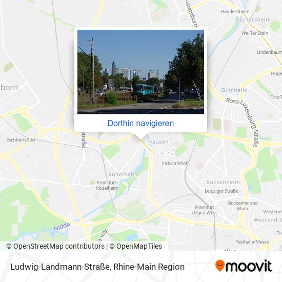 Ludwig-Landmann-Straße Karte