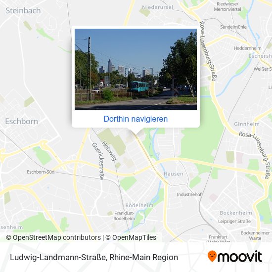 Ludwig-Landmann-Straße Karte