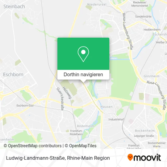 Ludwig-Landmann-Straße Karte