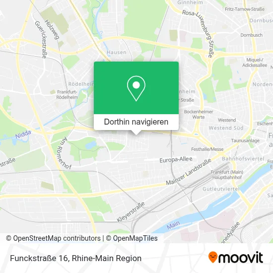 Funckstraße 16 Karte