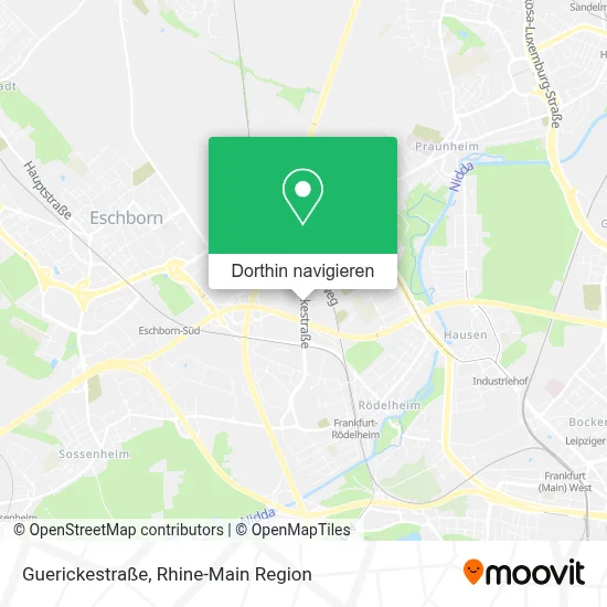 Guerickestraße Karte