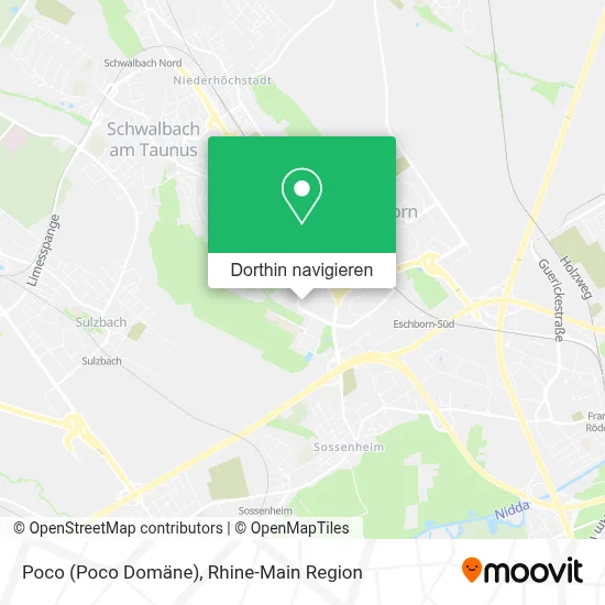 Poco (Poco Domäne) Karte