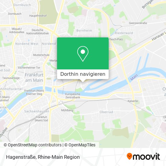Hagenstraße Karte