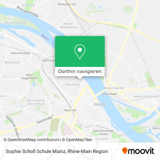 Sophie Scholl Schule Mainz Karte