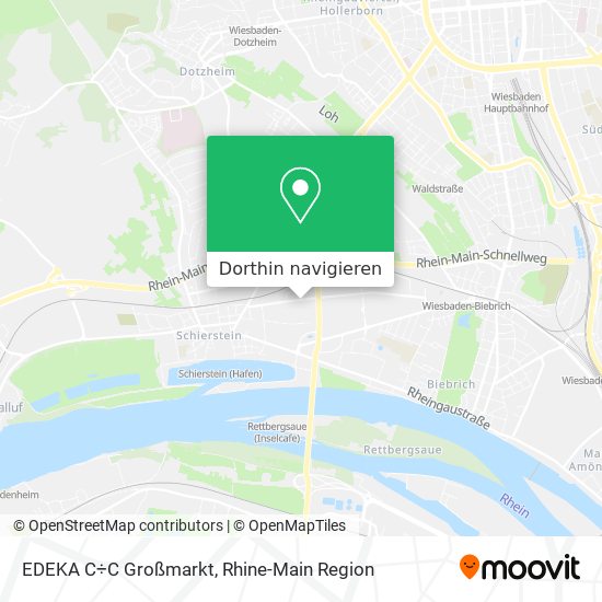 EDEKA C÷C Großmarkt Karte