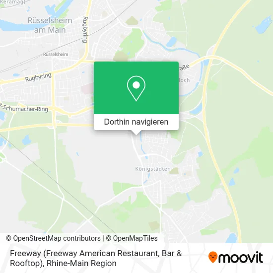 Freeway (Freeway American Restaurant, Bar & Rooftop) Karte