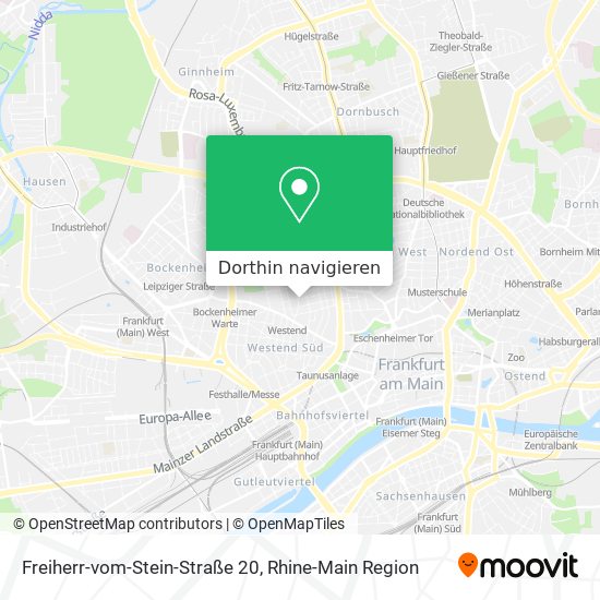 Freiherr-vom-Stein-Straße 20 Karte