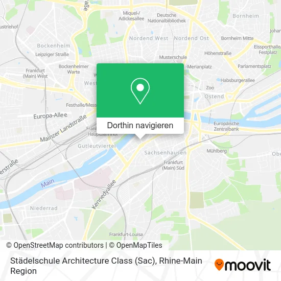 Städelschule Architecture Class (Sac) Karte