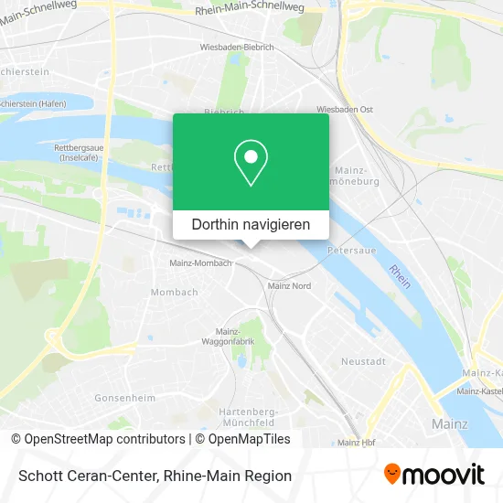 Schott Ceran-Center Karte