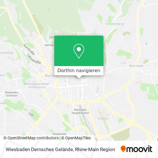 Wiesbaden Dernsches Gelände Karte