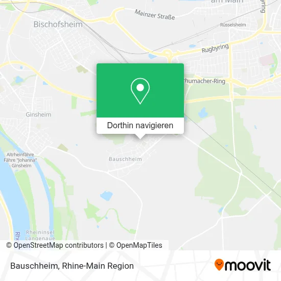 Bauschheim Karte