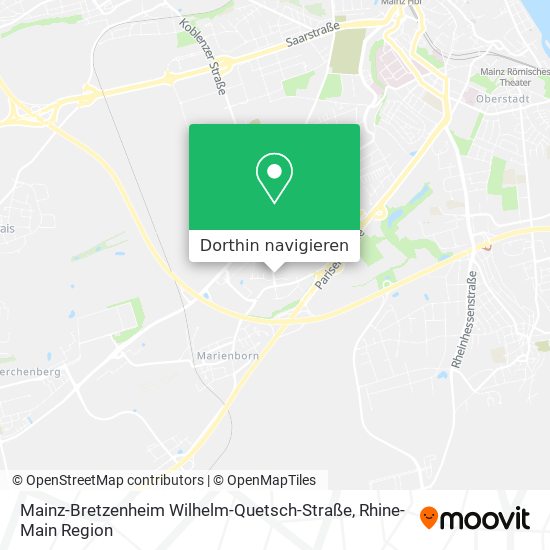Mainz-Bretzenheim Wilhelm-Quetsch-Straße Karte