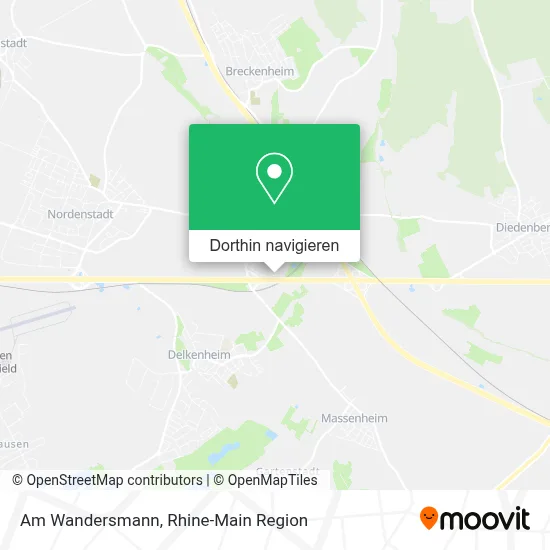 Am Wandersmann Karte