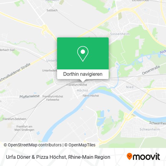 Urfa Döner & Pizza Höchst Karte