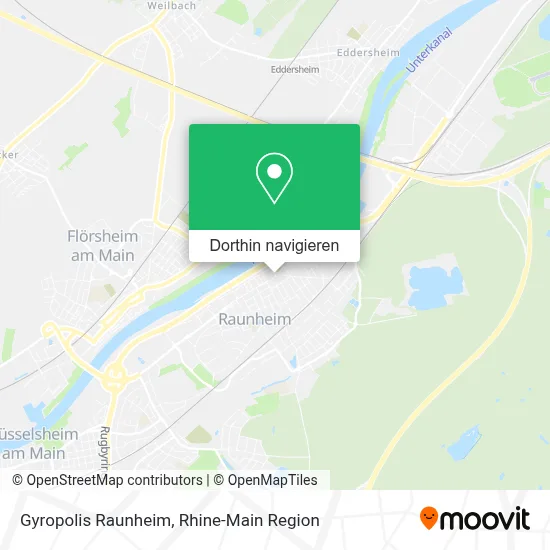 Gyropolis Raunheim Karte