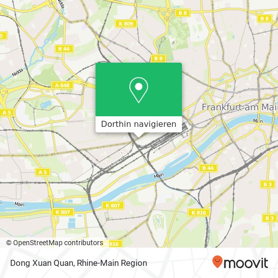 Dong Xuan Quan, Mainzer Landstraße 239 Gallus, 60326 Frankfurt am Main Karte