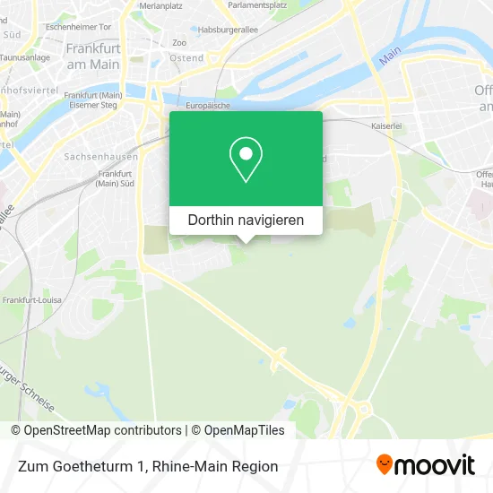 Zum Goetheturm 1 Karte