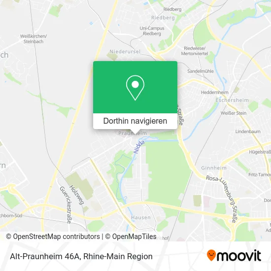 Alt-Praunheim 46A Karte