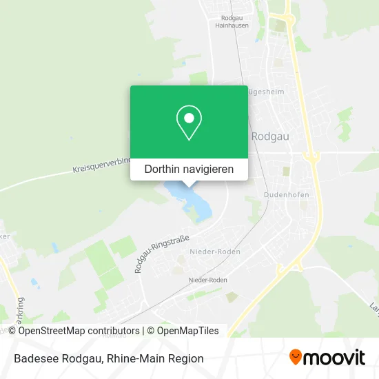 Badesee Rodgau Karte