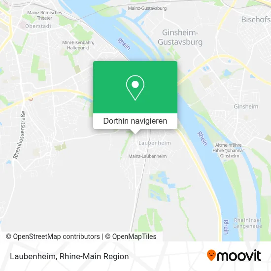 Laubenheim Karte