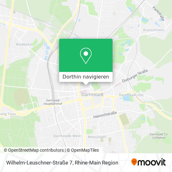 Wilhelm-Leuschner-Straße 7 Karte