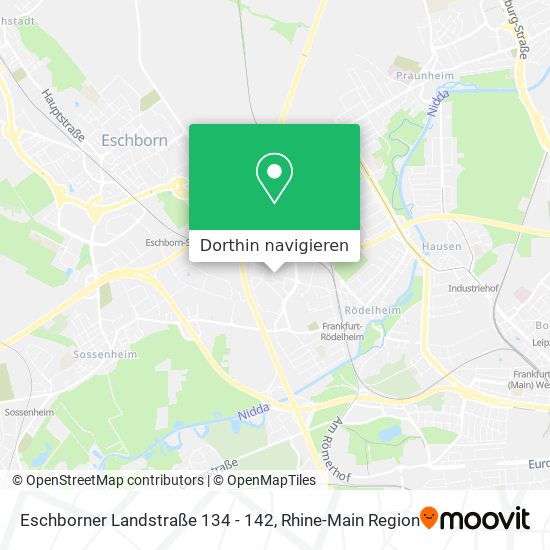 Eschborner Landstraße 134 - 142 Karte