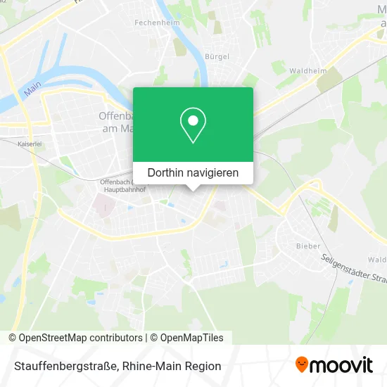 Stauffenbergstraße Karte