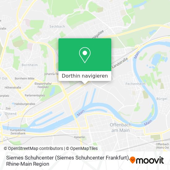 Siemes Schuhcenter (Siemes Schuhcenter Frankfurt) Karte