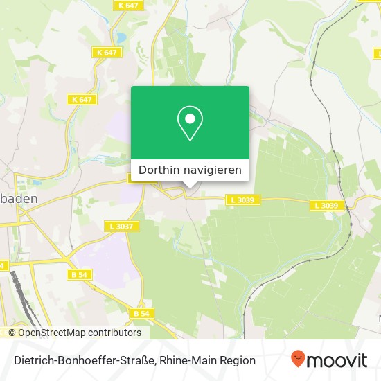 Dietrich-Bonhoeffer-Straße Karte