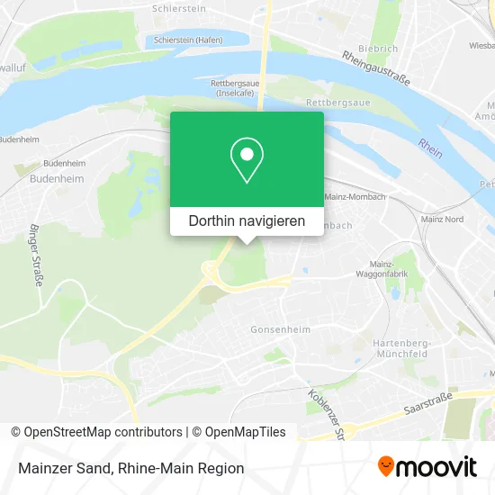 Mainzer Sand Karte