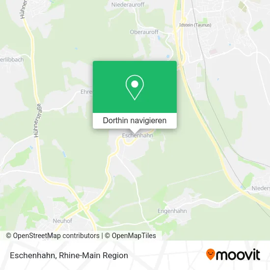 Eschenhahn Karte