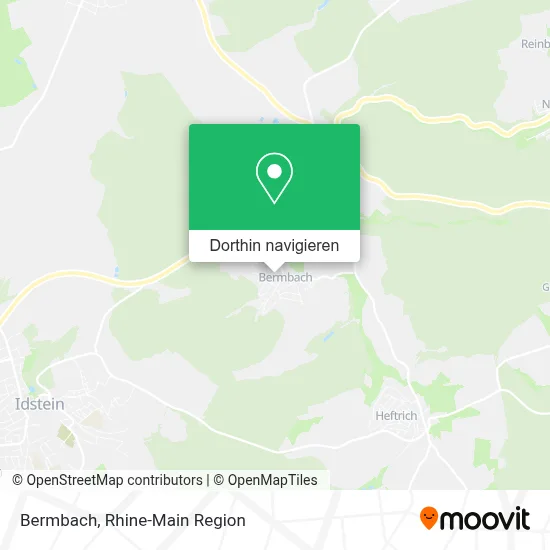 Bermbach Karte