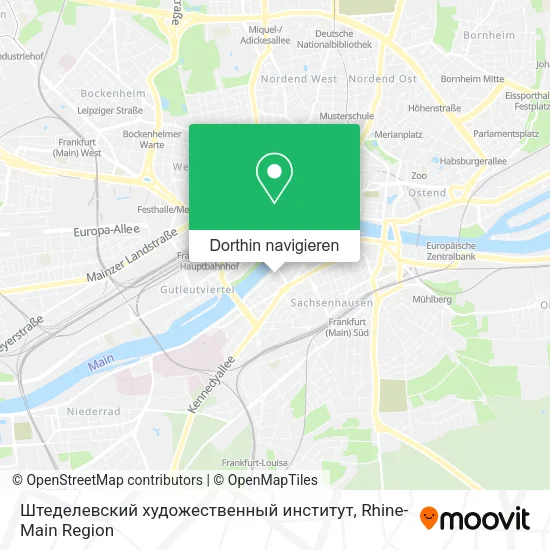 Штеделевский художественный институт Karte