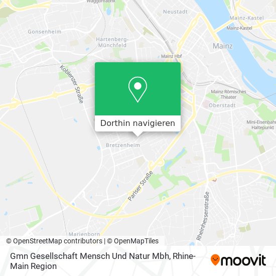 Gmn Gesellschaft Mensch Und Natur Mbh Karte