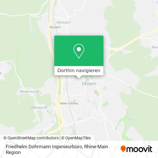 Friedhelm Dohrmann Ingenieurbüro Karte