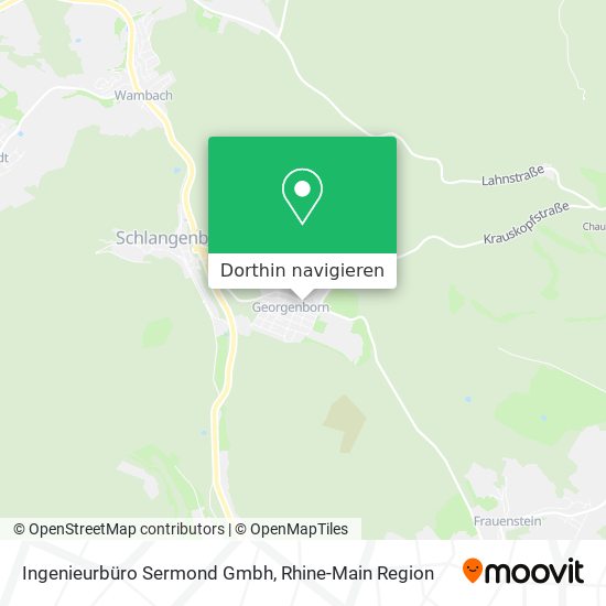 Ingenieurbüro Sermond Gmbh Karte