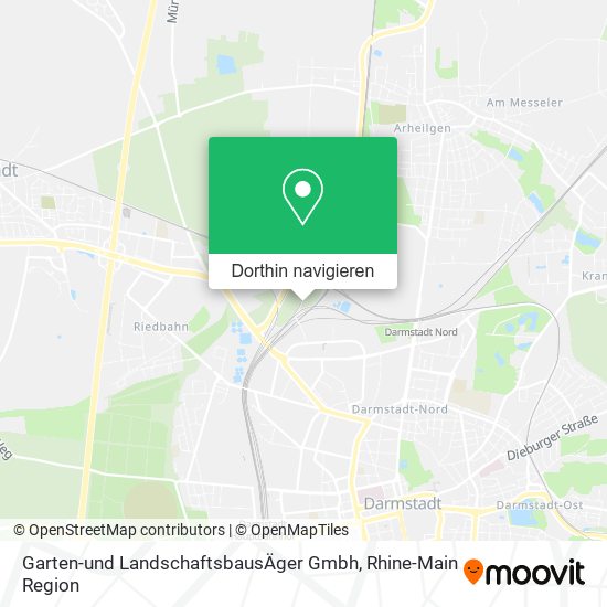 Garten-und LandschaftsbausÄger Gmbh Karte