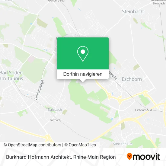 Burkhard Hofmann Architekt Karte