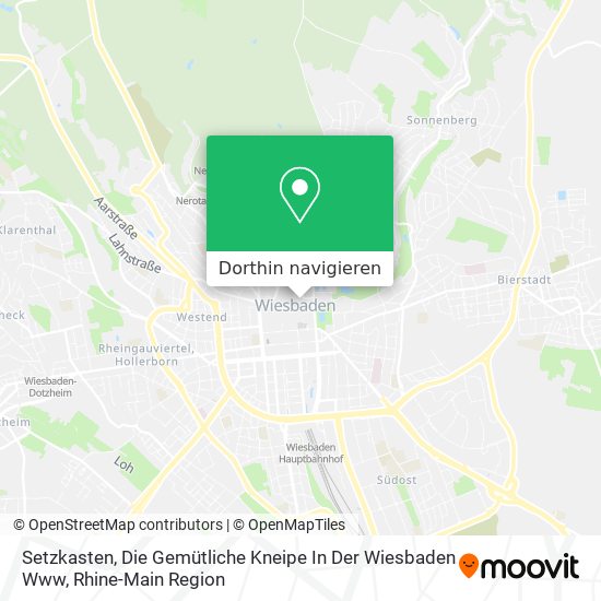 Setzkasten, Die Gemütliche Kneipe In Der Wiesbaden Www Karte