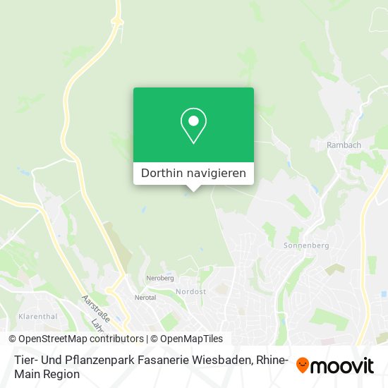 Tier- Und Pflanzenpark Fasanerie Wiesbaden Karte