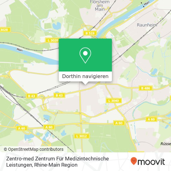 Zentro-med Zentrum Für Medizintechnische Leistungen Karte