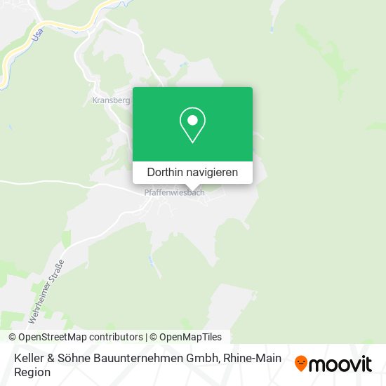 Keller & Söhne Bauunternehmen Gmbh Karte