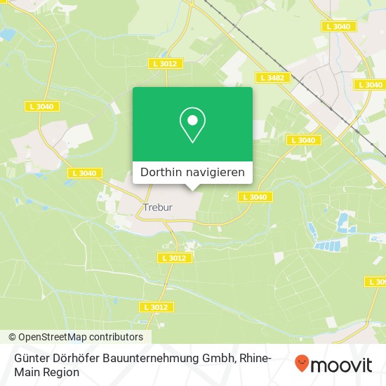 Günter Dörhöfer Bauunternehmung Gmbh Karte