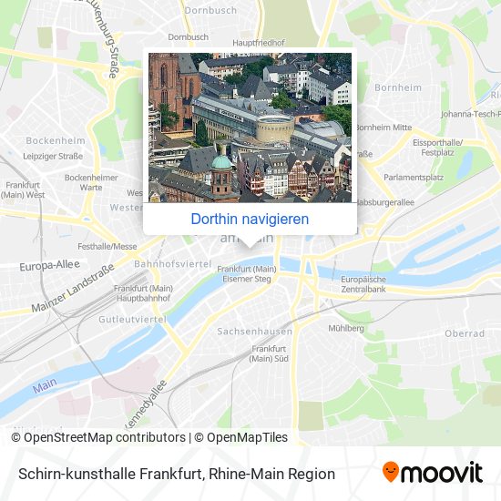Schirn-kunsthalle Frankfurt Karte