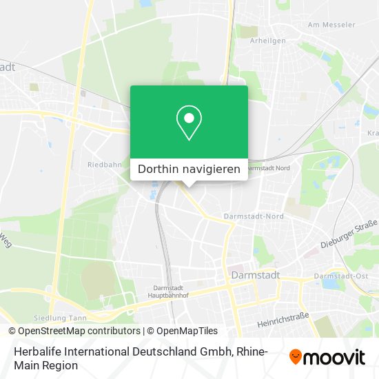 Herbalife International Deutschland Gmbh Karte